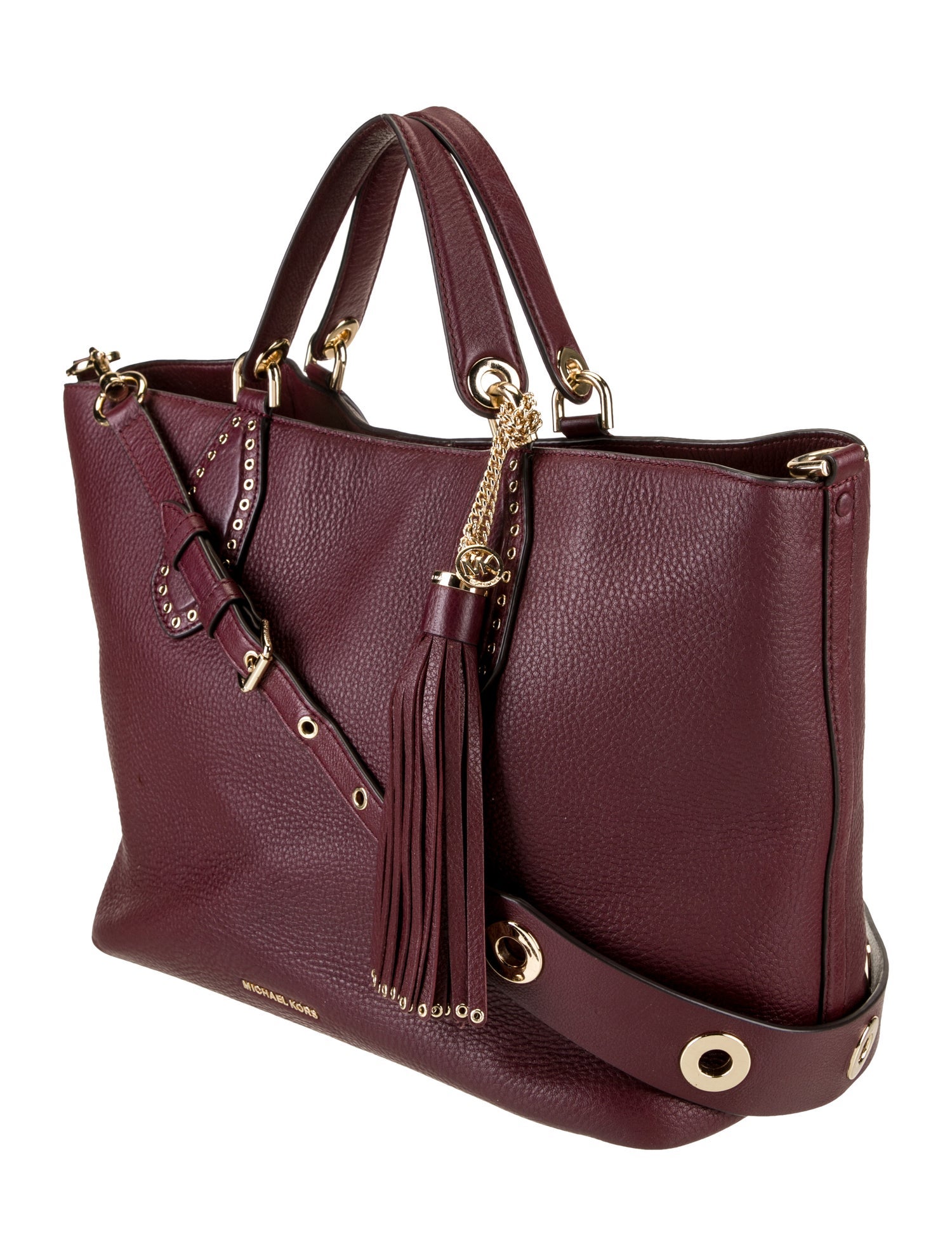 Michael Kors Leather Top Handle Bag